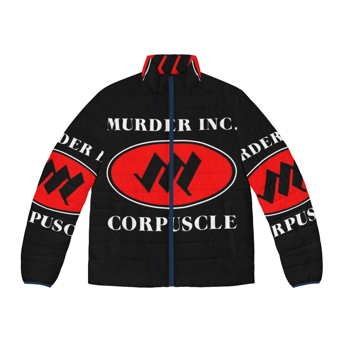 Murder Inc Corpuscle Puffer Jacket - Industrial Music Inspired Fashion