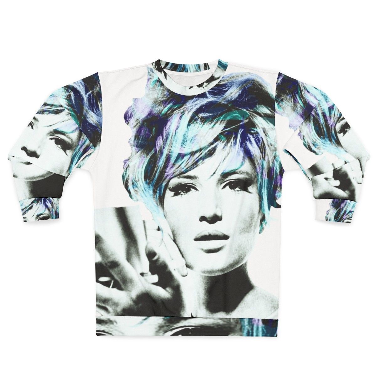 Monica Vitti Italian Cinema Pop Art Graphic Sweatshirt