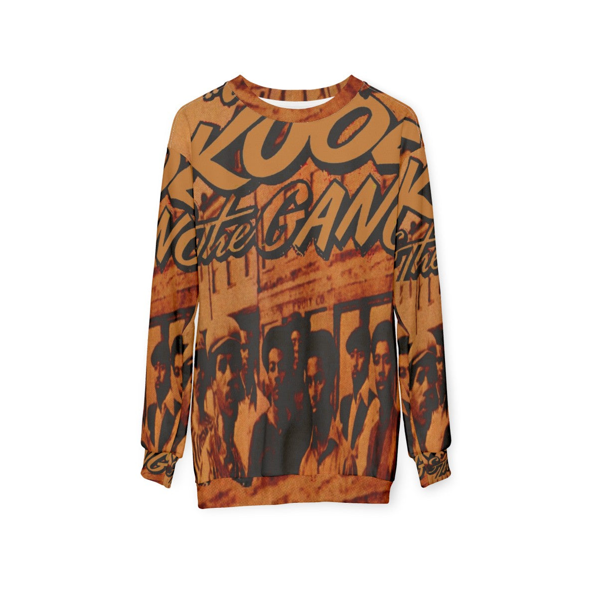 Retro Kool Gang Music Inspired Sweatshirt - hanging