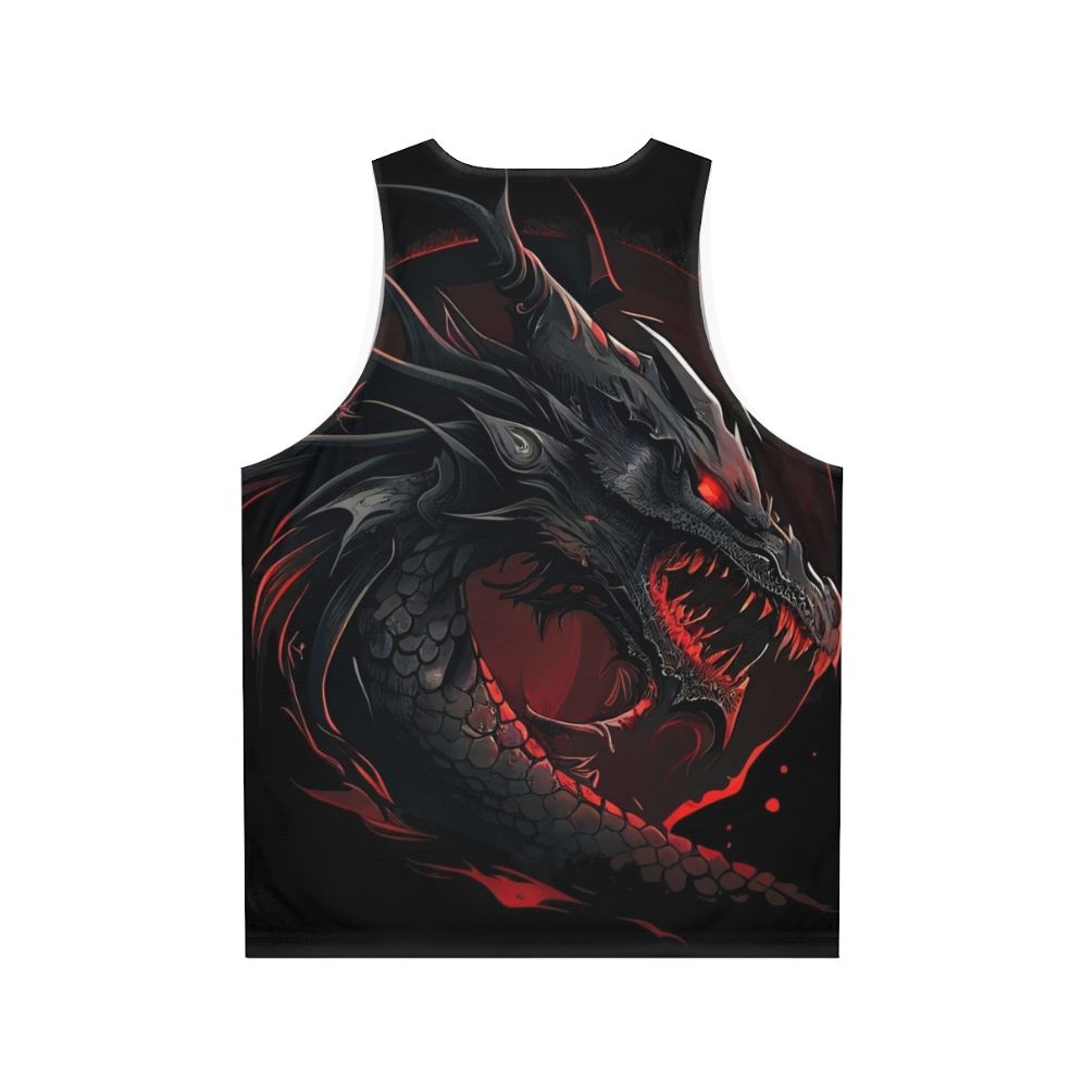 Mythical dragon unisex tank top - Back