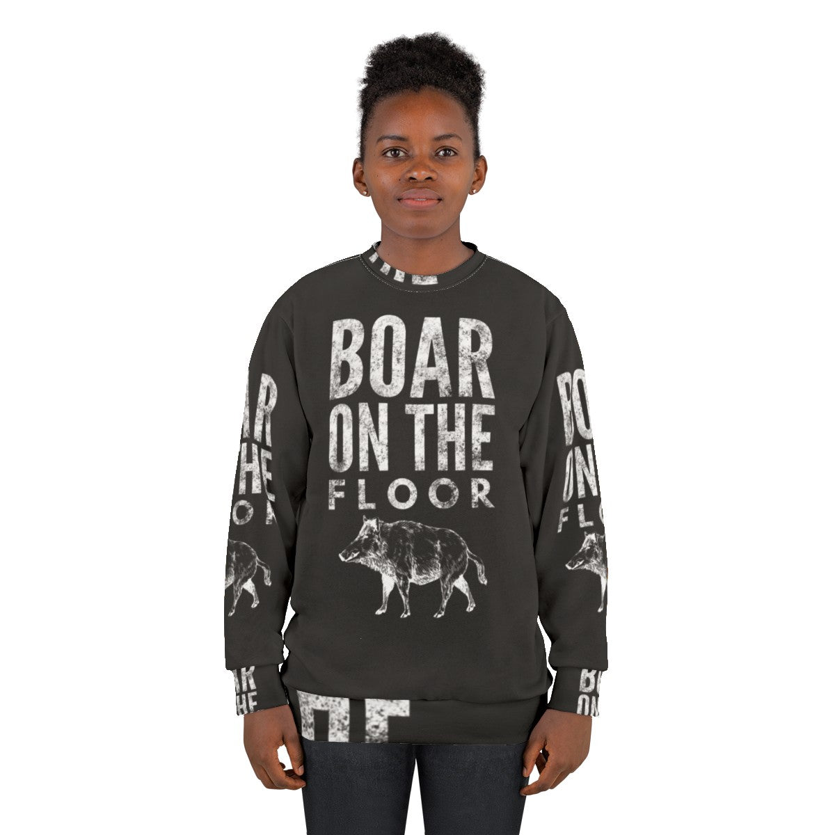 Boar Hunting Sweatshirt - women