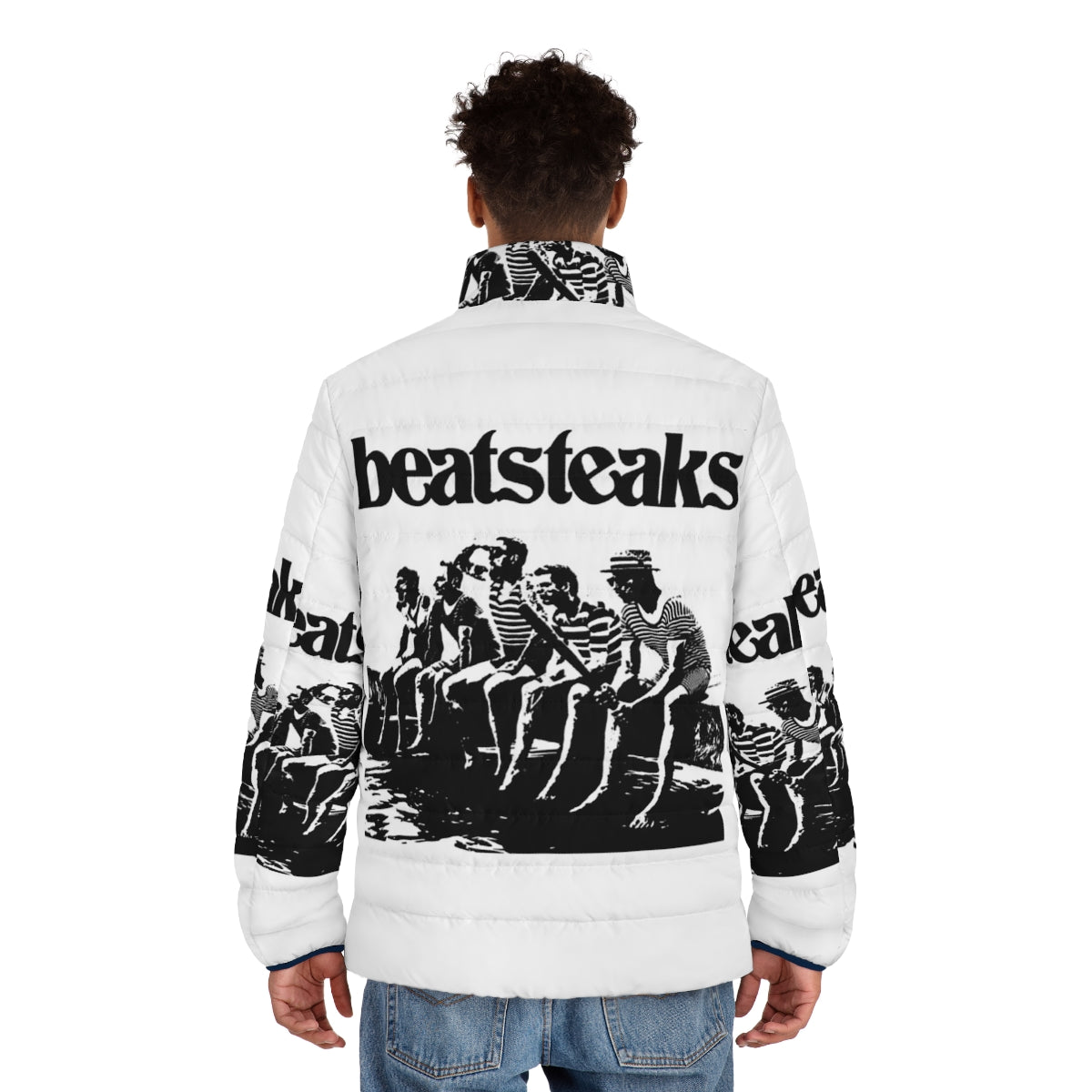 Beatsteaks Faforit Puffer Jacket featuring the German band's logo - men back