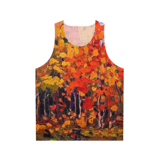 Tom Thomson Autumn Wood Unisex Tank Top