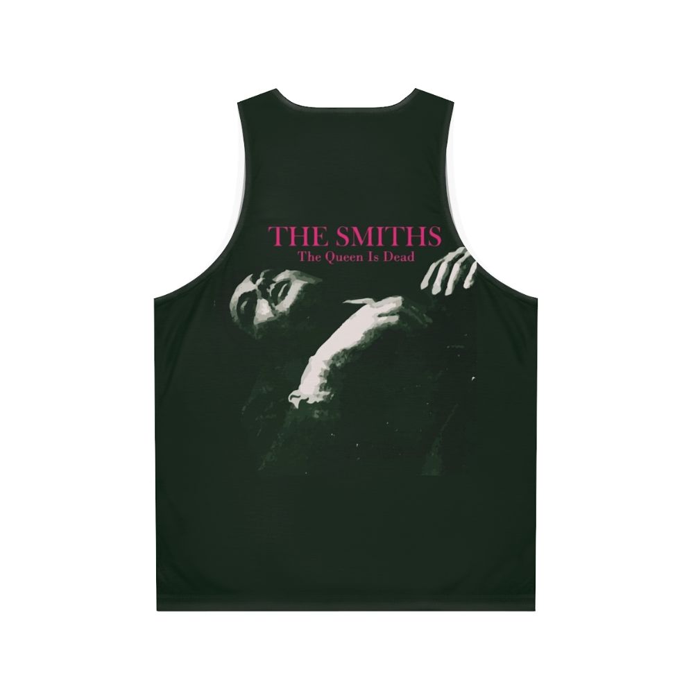 The Queen Is Dead Graphic Unisex Tank Top - Back