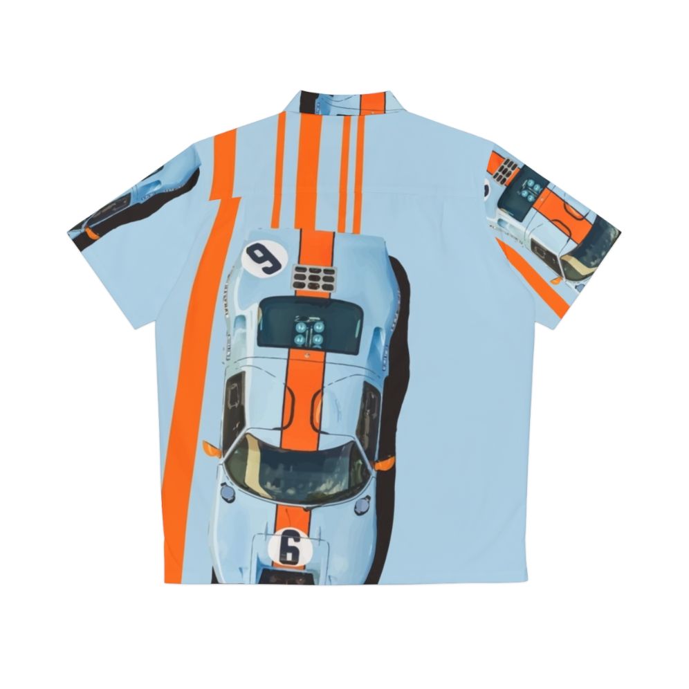 Ford GT40 Mk2 1969 hawaiian shirt - classic car racing apparel - Back