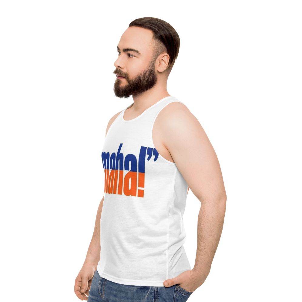 Denver Broncos Unisex Yell Tank Top - men side