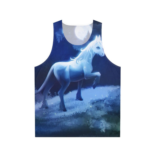 Unisex The Last Unicorn fantasy unicorn tank top