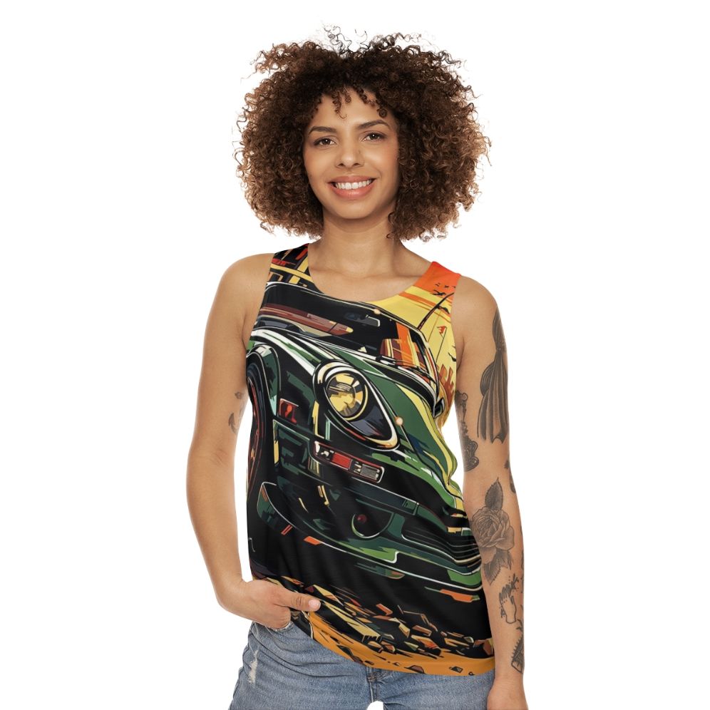 Beachside Cruise Unisex Summer Tank Top - women