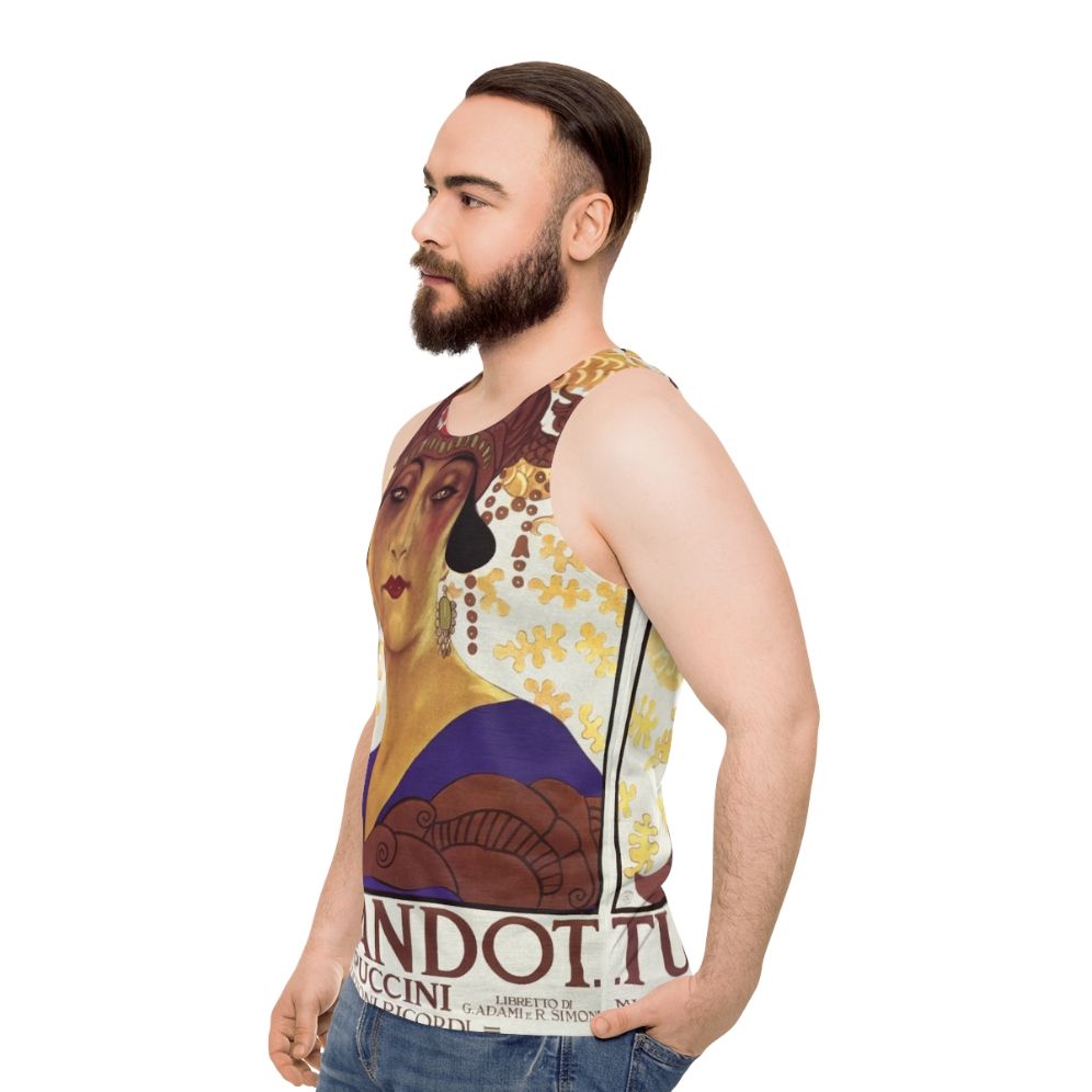 Vintage Unisex Opera Tank Top - men side