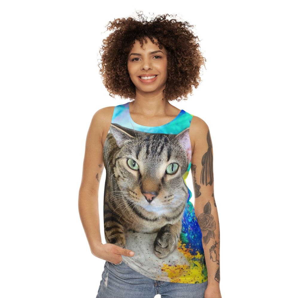 Psychedelic Unisex Tank Top - women