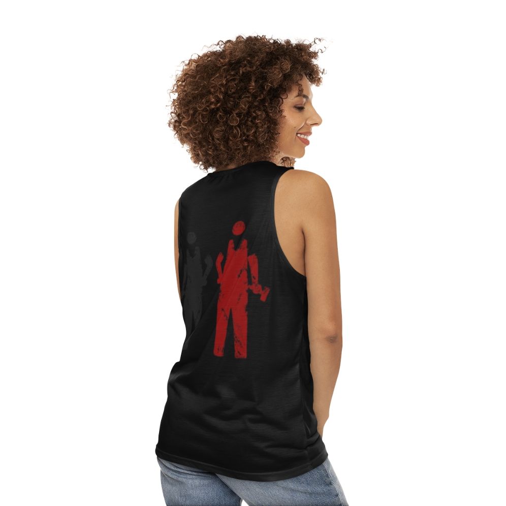 Depeche Mode Electronic Music Unisex Tank Top - women back