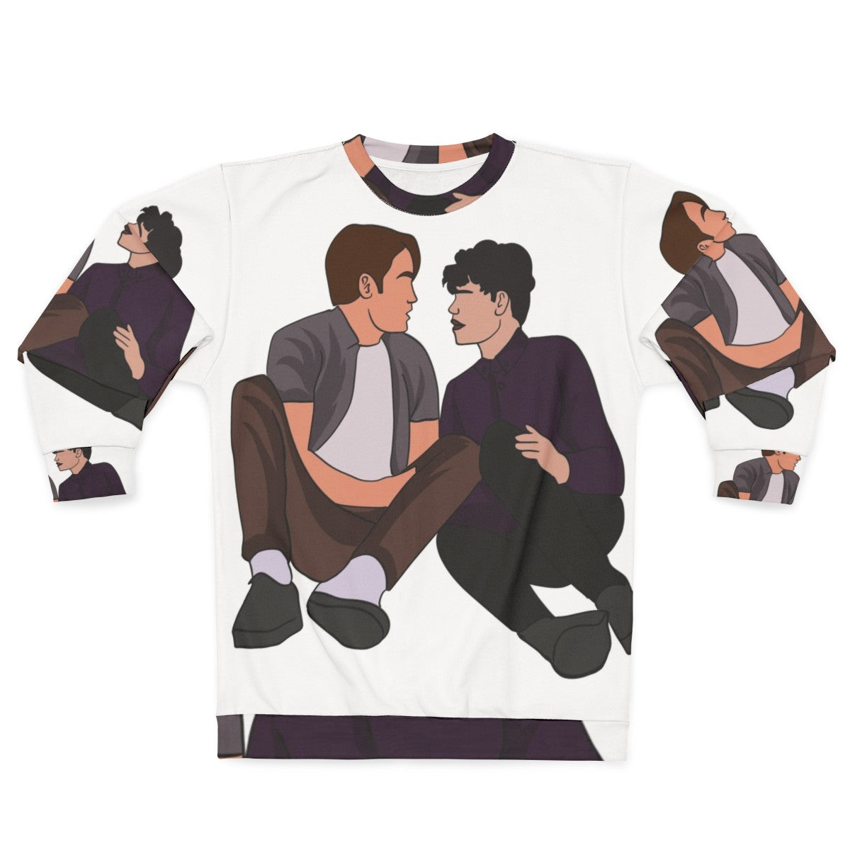 Heartstopper Nick and Charlie Friendship Sweatshirt