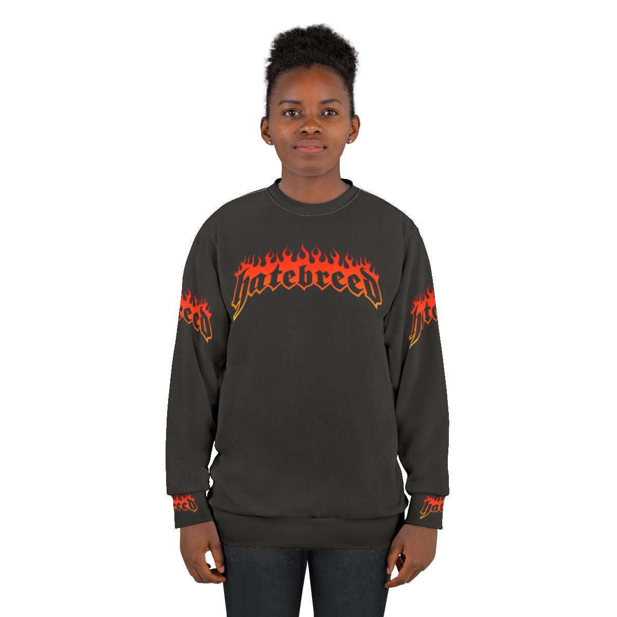 Hatebreed heavy metal graphic sweatshirt - women