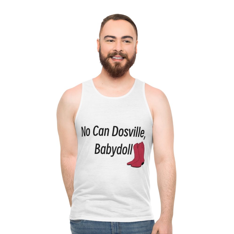 Unisex "No Can Dosville Babydoll" Tank Top from HIMYM - men