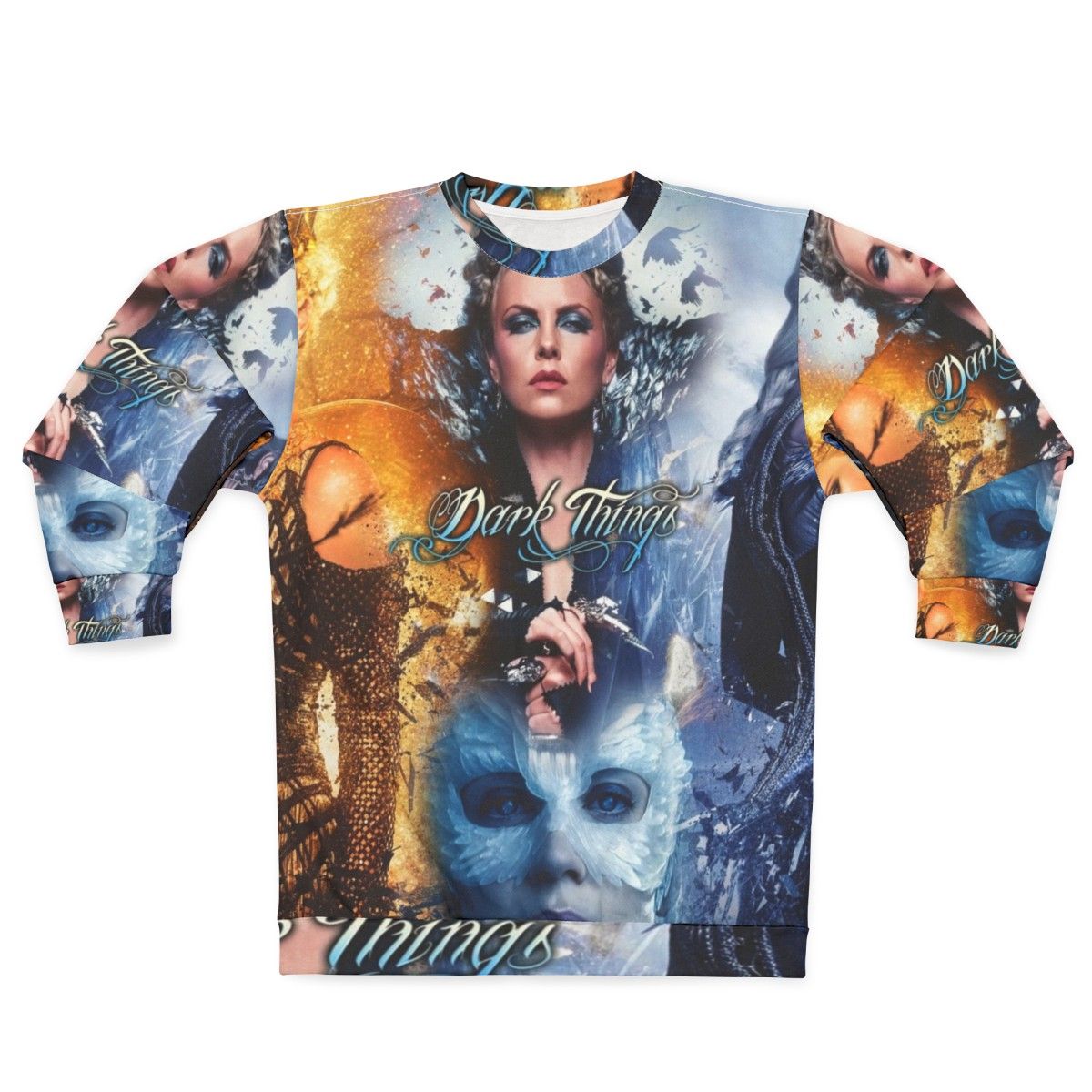 Evil Queen Ice Queen Fantasy Art Sweatshirt