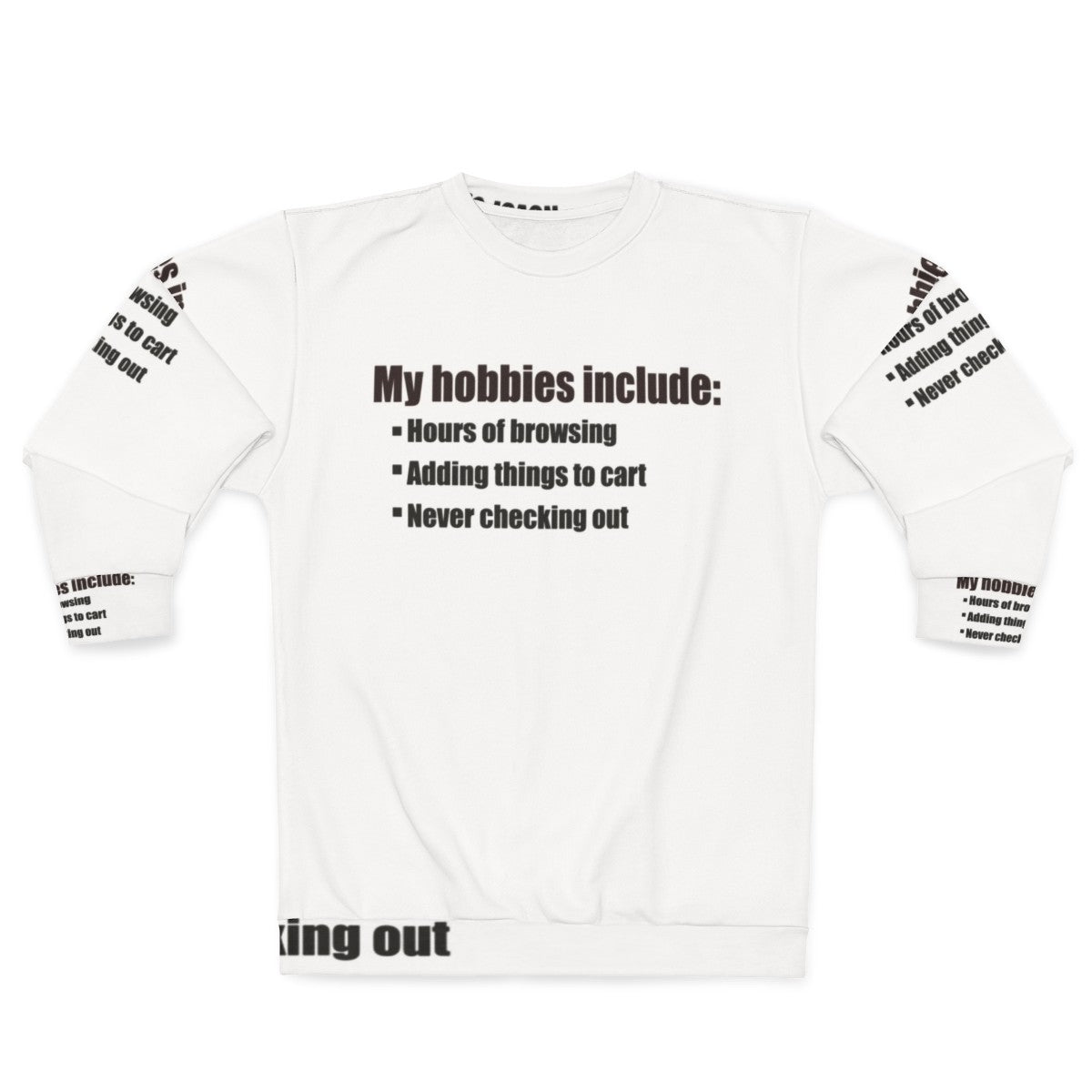 Hobbies Sweatshirt - Comfortable and Stylish Fashion for Hobbyists