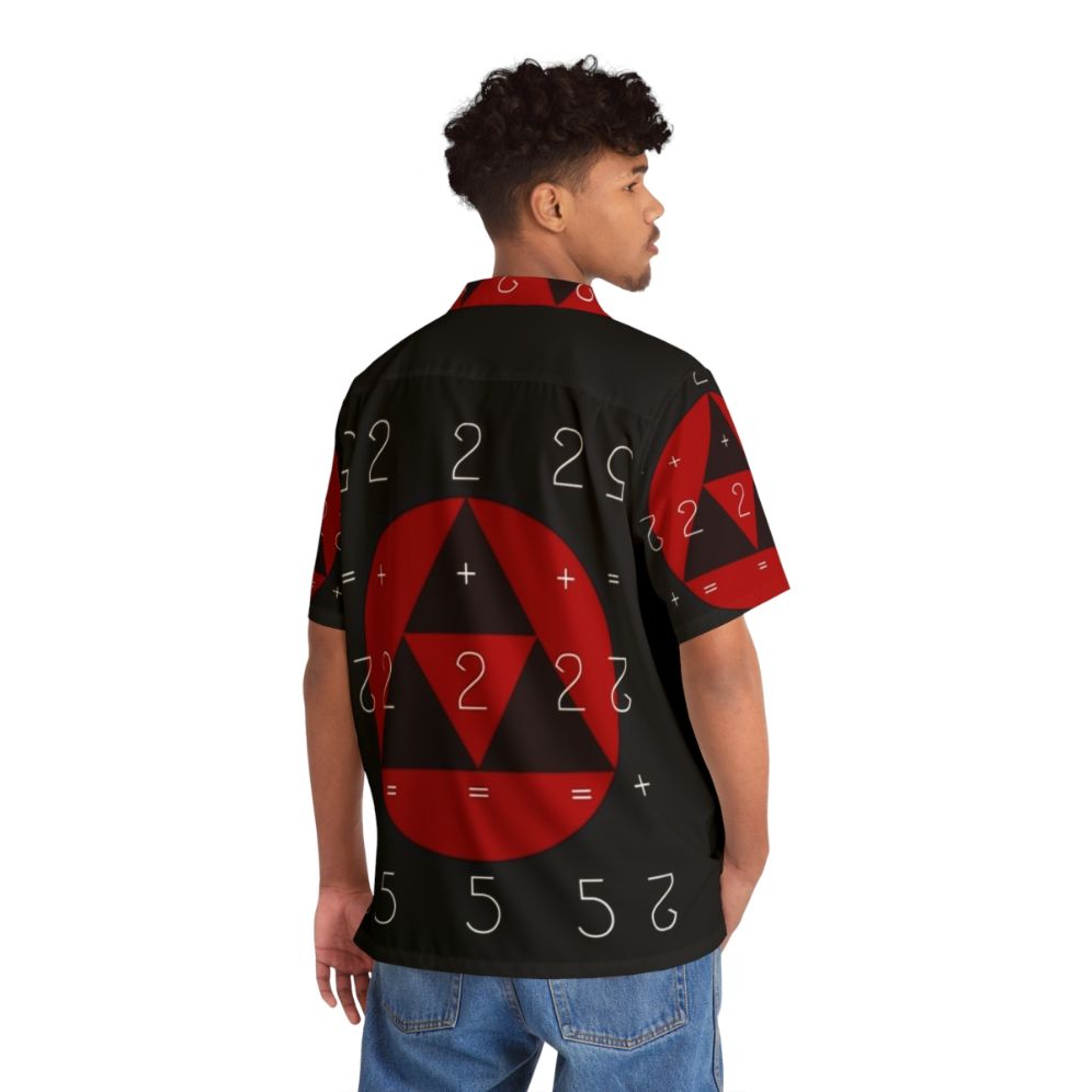 Black and Red Hawaiian Shirt with Protest-Inspired Design - People Back