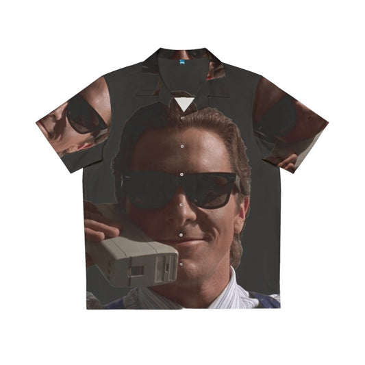 Patrick Bateman on phone Hawaiian shirt from American Psycho