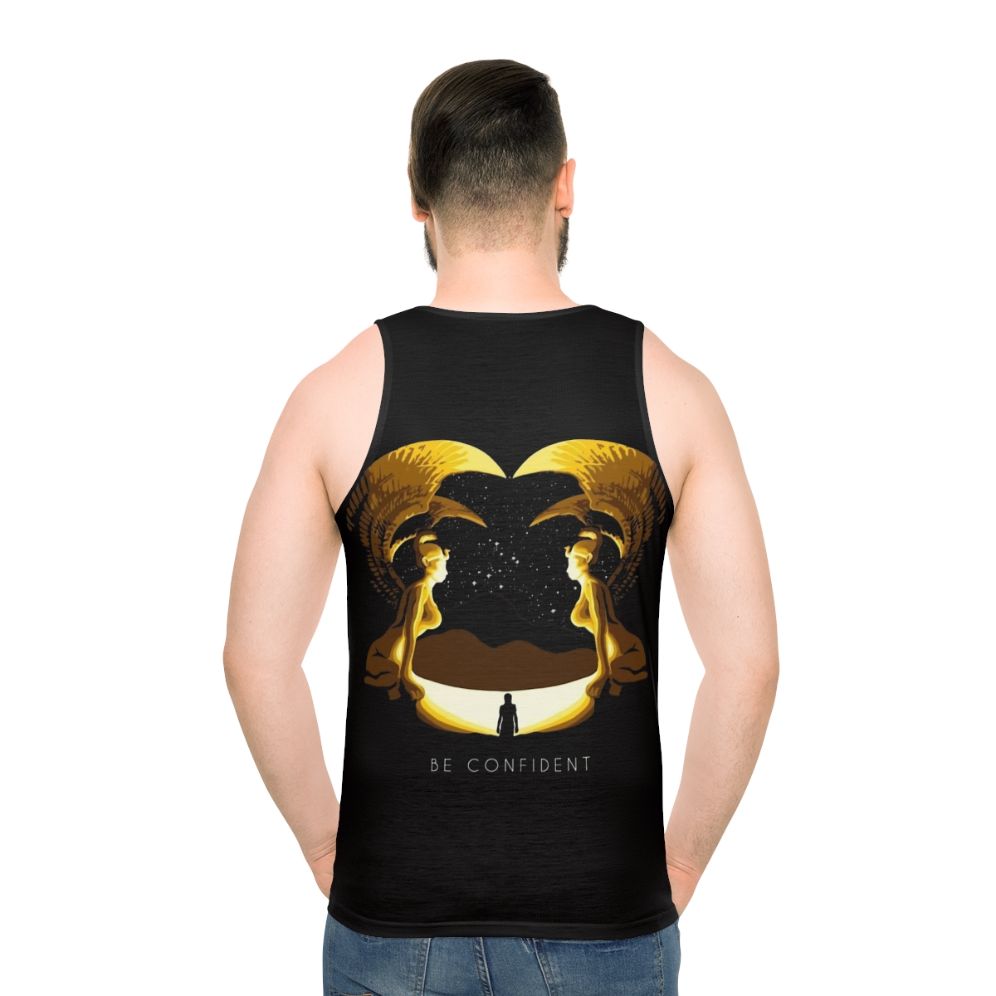 Never Ending Story Unisex Tank Top - men back