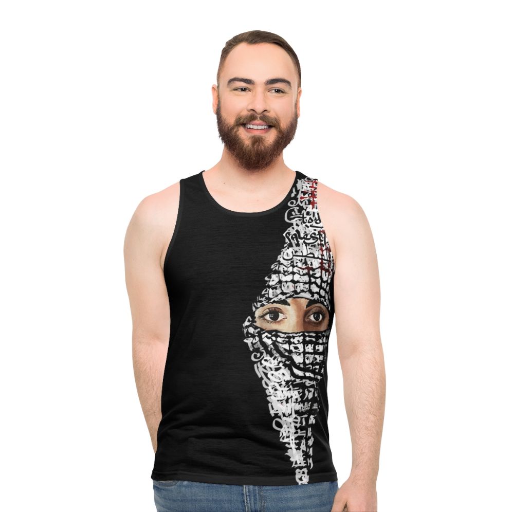 Unisex Palestine Resistance Tank Top - men