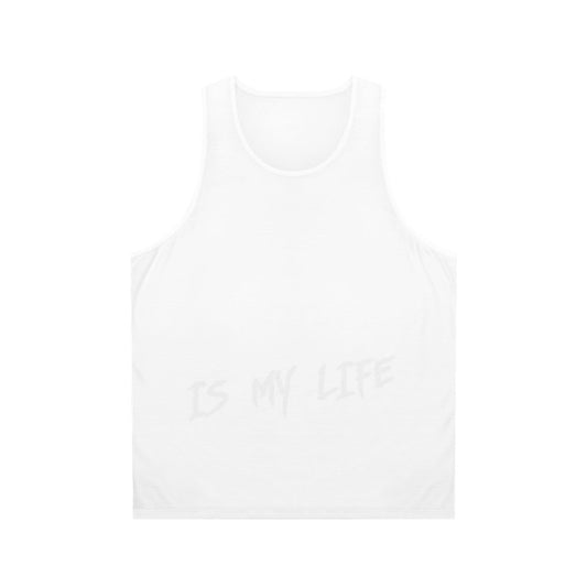 Unisex hockey graphic tank top