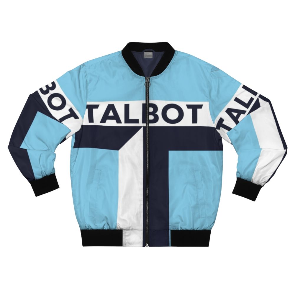 Coventry City Retro Bomber Jacket with Classic Sky Blue and White Design