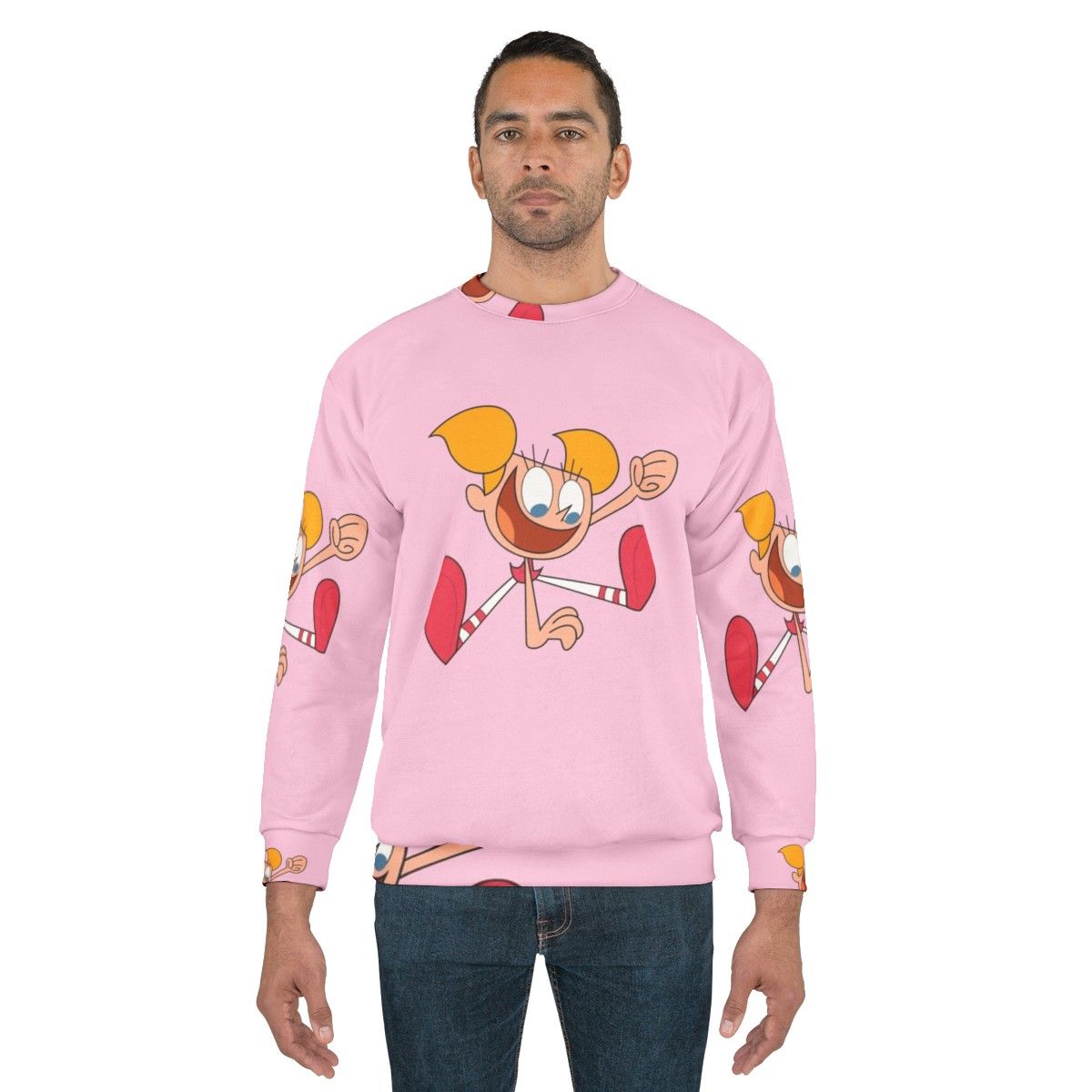 Didi Sweatshirt for kids featuring Dexter's Laboratory cartoon - men