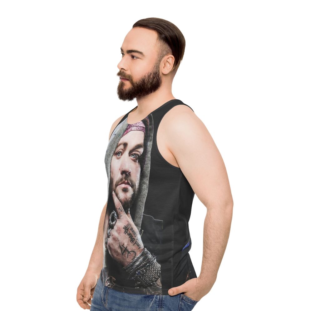 Bam Margera Unisex 90s Punk Tank Top - men side