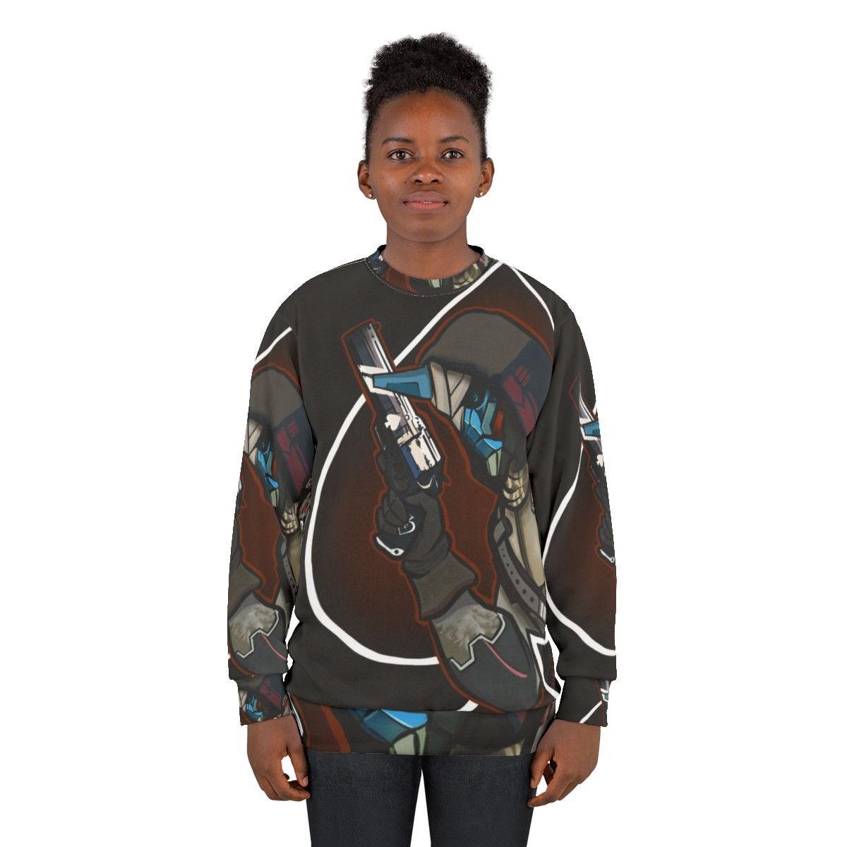 Ace of Cayde Sweatshirt featuring Cayde-Six from Destiny 2 - women