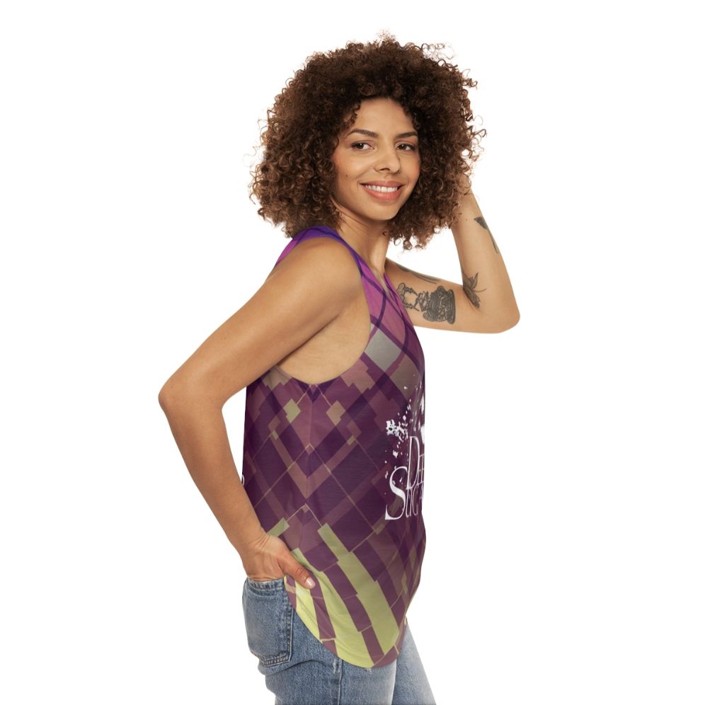 Unisex Deep Sugar Electronic Music Tank Top - women side