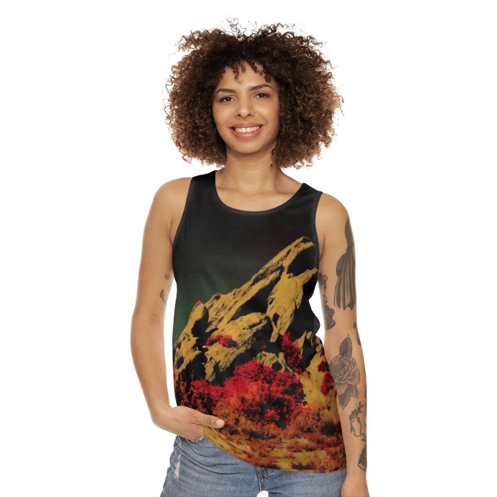 Dark Continent Album Cover Unisex Tank Top - women