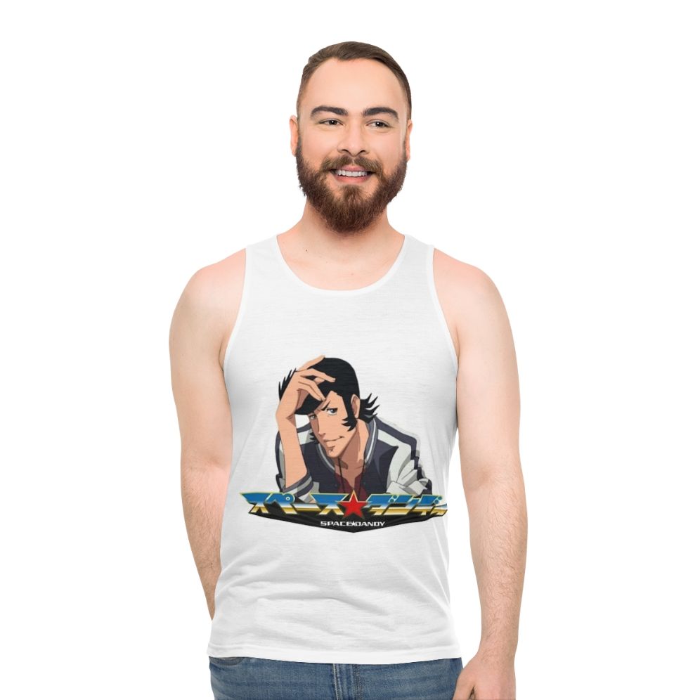 Space Dandy Unisex Anime Tank Top - men