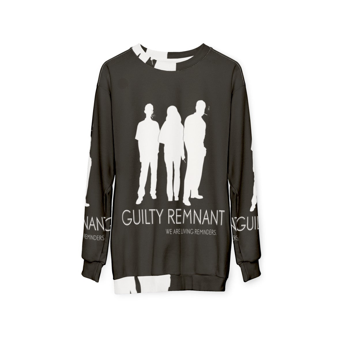 The Leftovers Guilty Remnant Sweatshirt - hanging