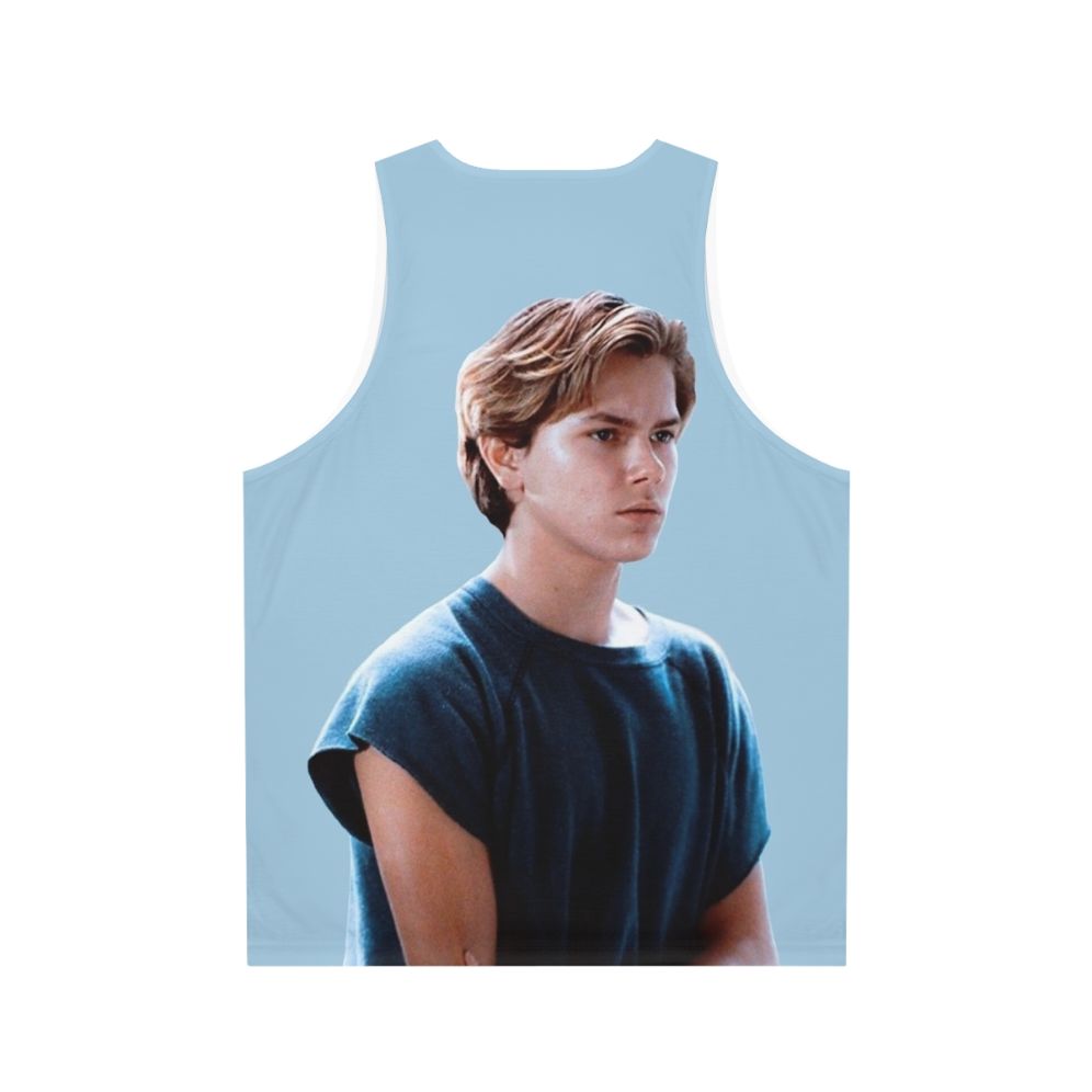 River Phoenix Unisex Tank Top - Back