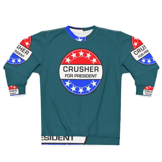 Sci-Fi Presidential Election Crusher Sweatshirt