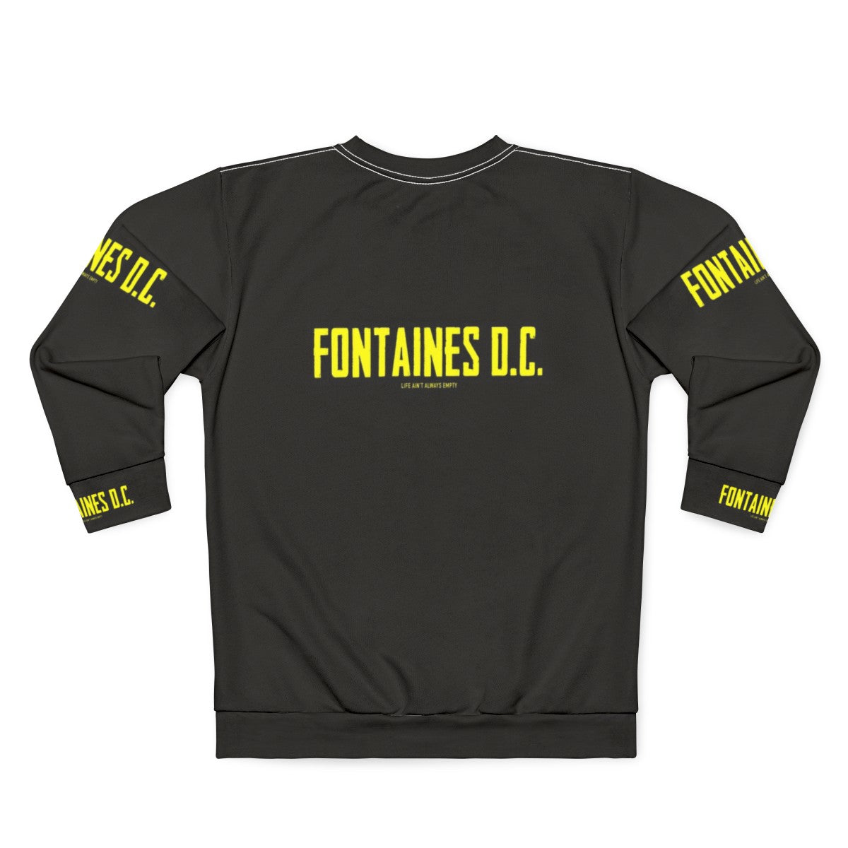 Fontaines DC Indie Punk Band Sweatshirt - Back