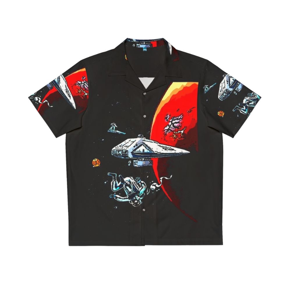 Dark Star Retro Sci-Fi Hawaiian Shirt