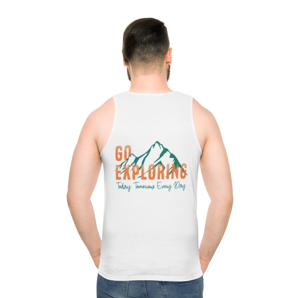 Retro Pan Am Unisex Tank Top - men back