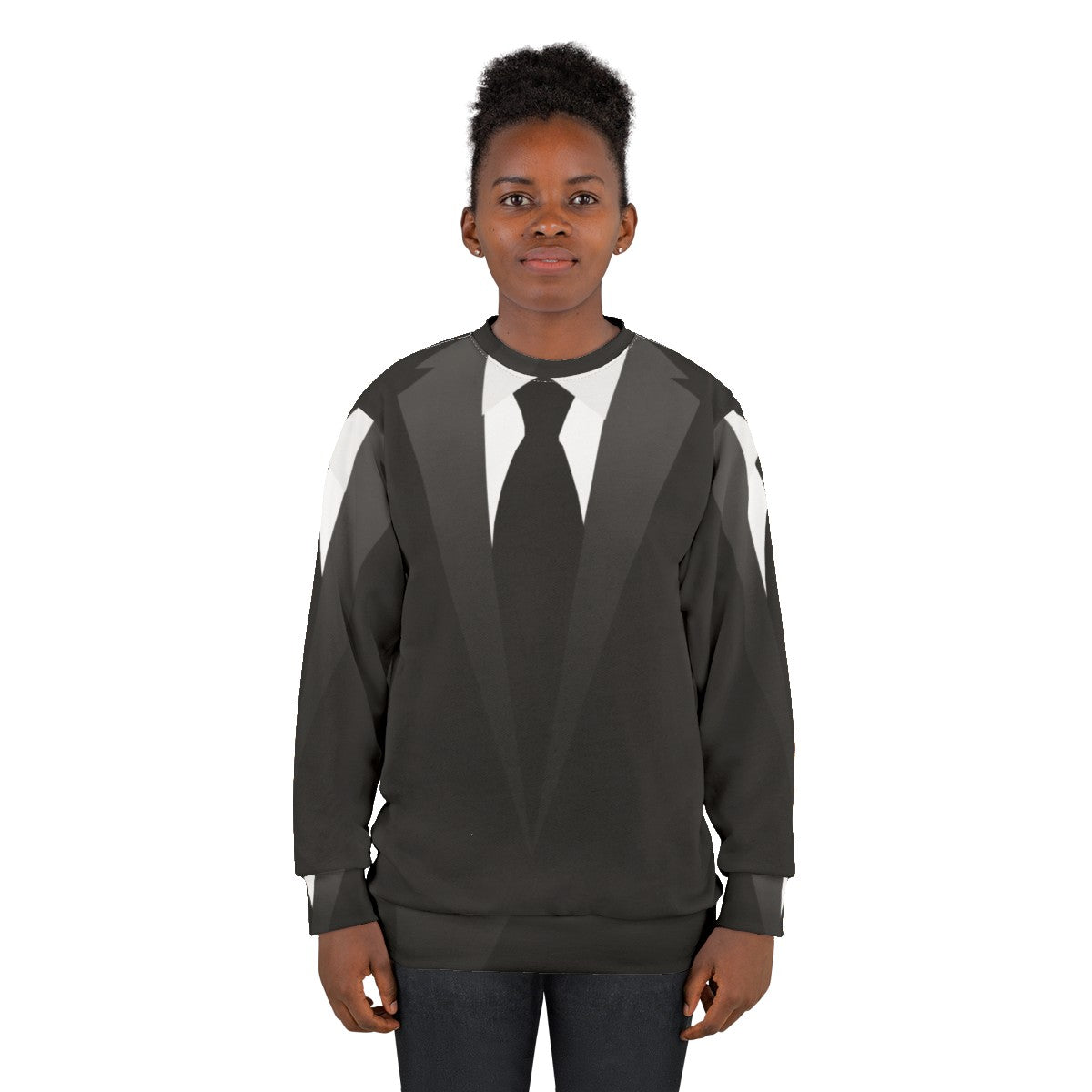 Suit Up Sweatshirt with Barney Stinson Inspired Design - women