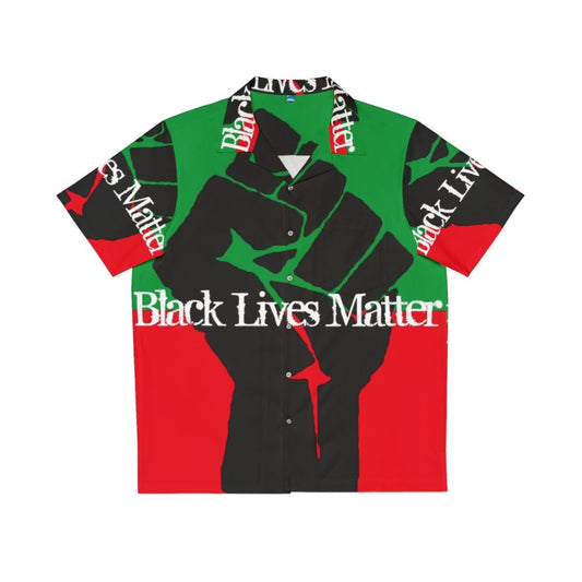 Black Lives Matter Pan African Hawaiian Protest Shirt