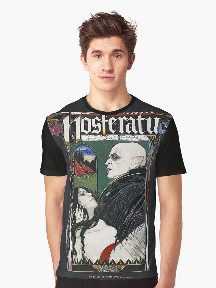 Nosferatu horror movie vintage graphic t-shirt - Men