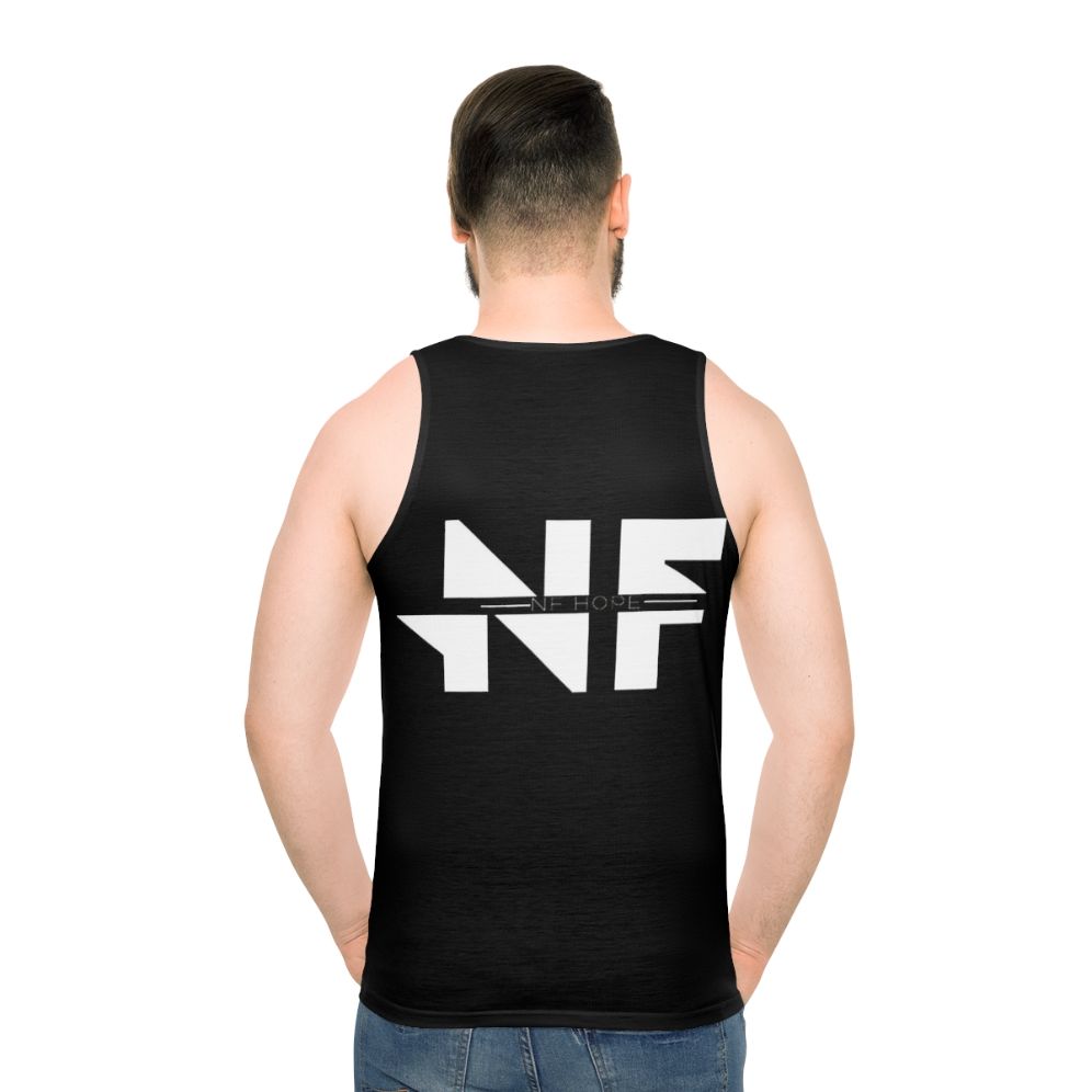 NF Hope 10 Unisex Tank Top - men back