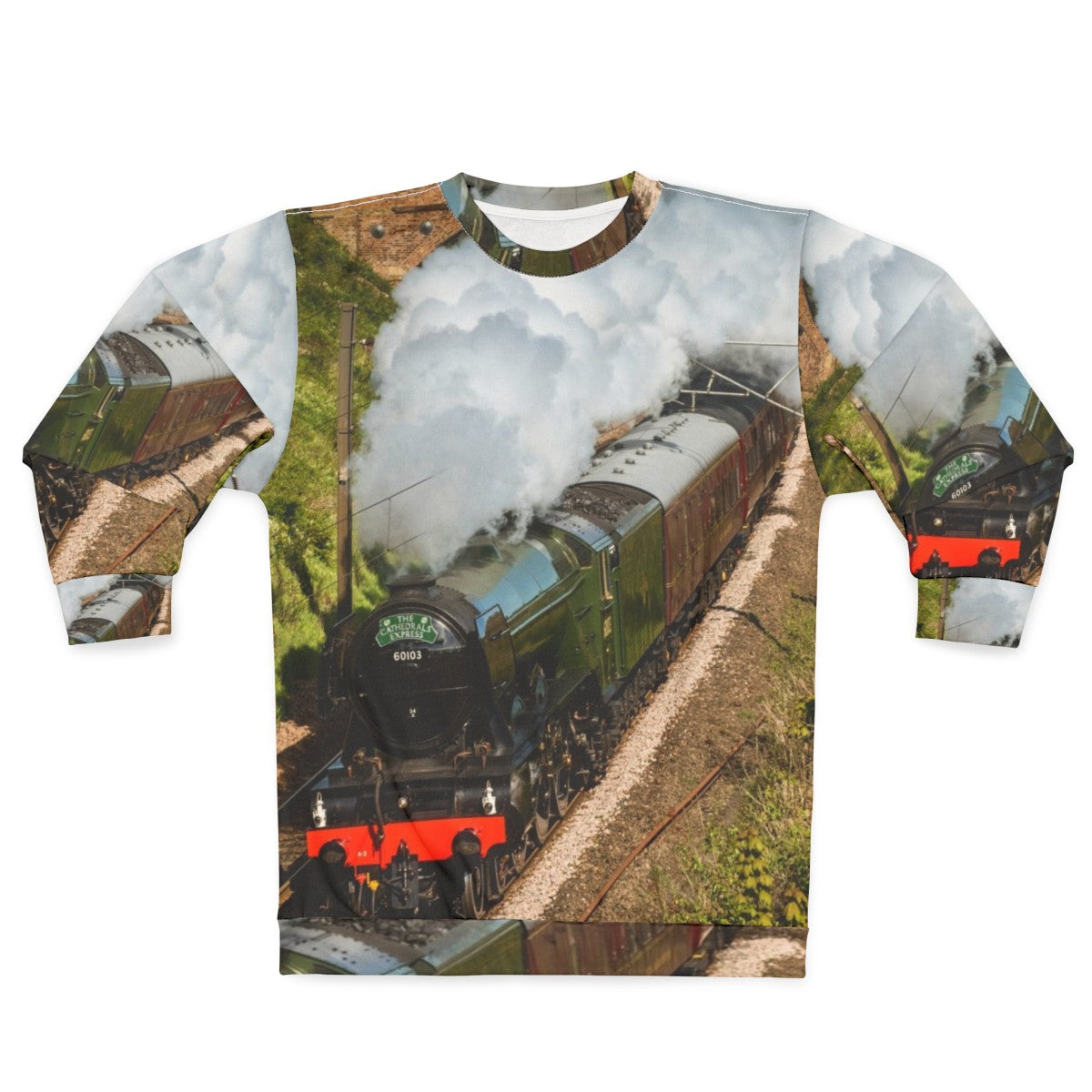 The Flying Scotsman steam engine sweatshirt