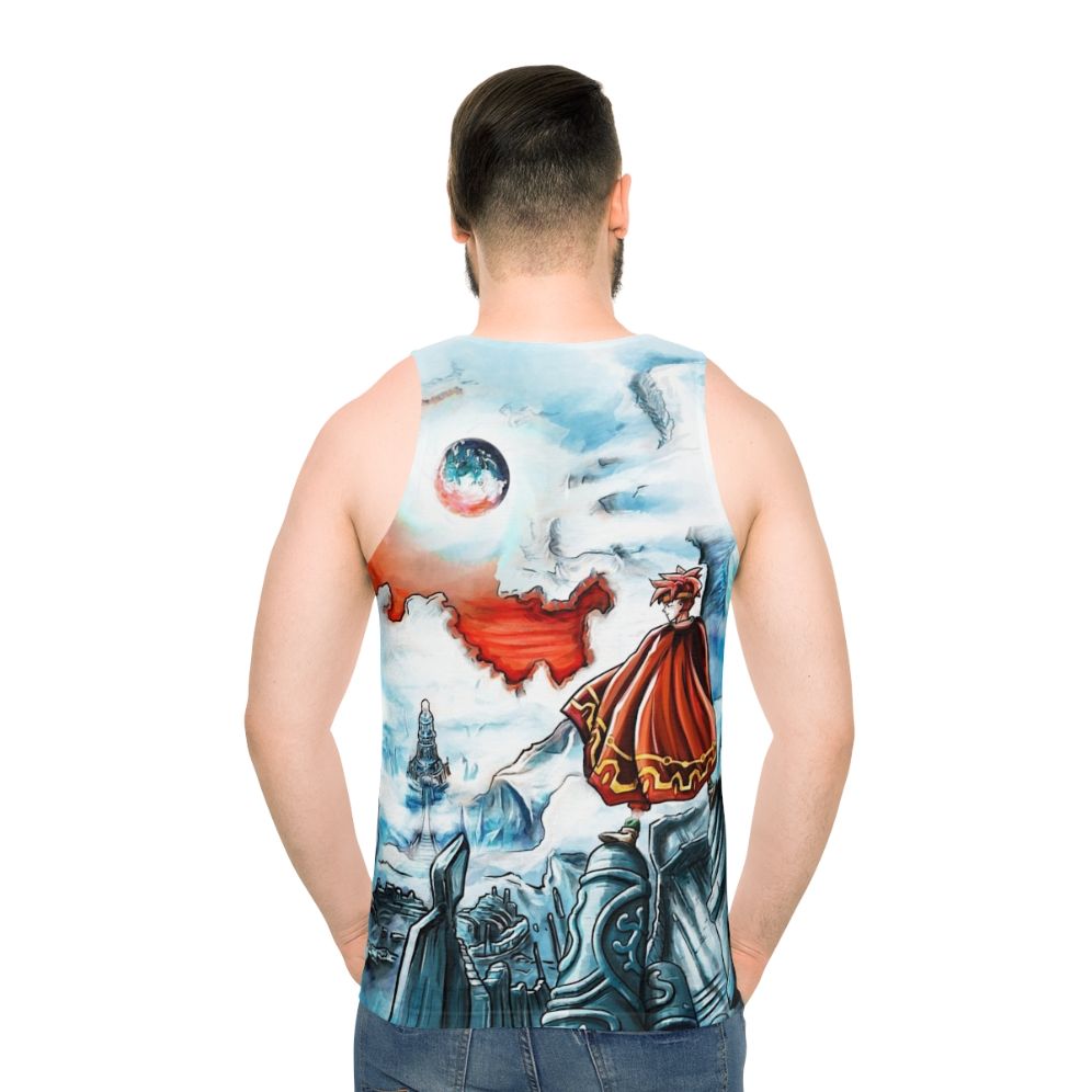 Terranigma SNES RPG Unisex Tank Top - men back