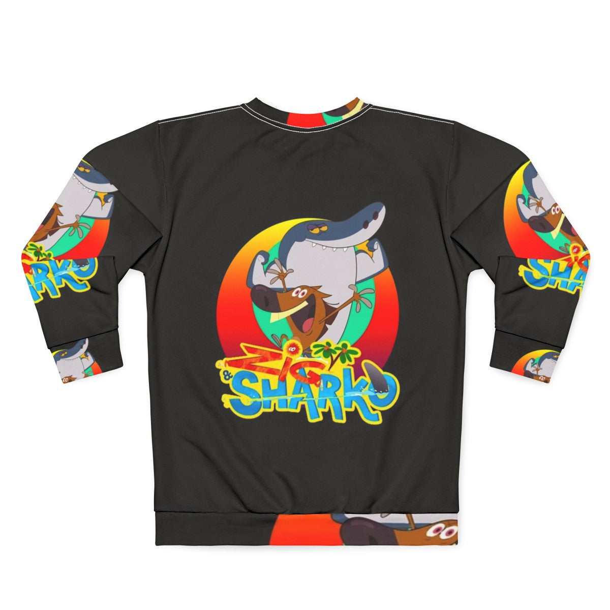 Zig And Sharko Games Sweatshirt - Back