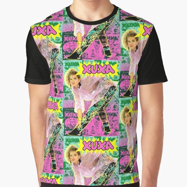 XUXA Retro Graphic T-Shirt with Brazilian pop culture icon