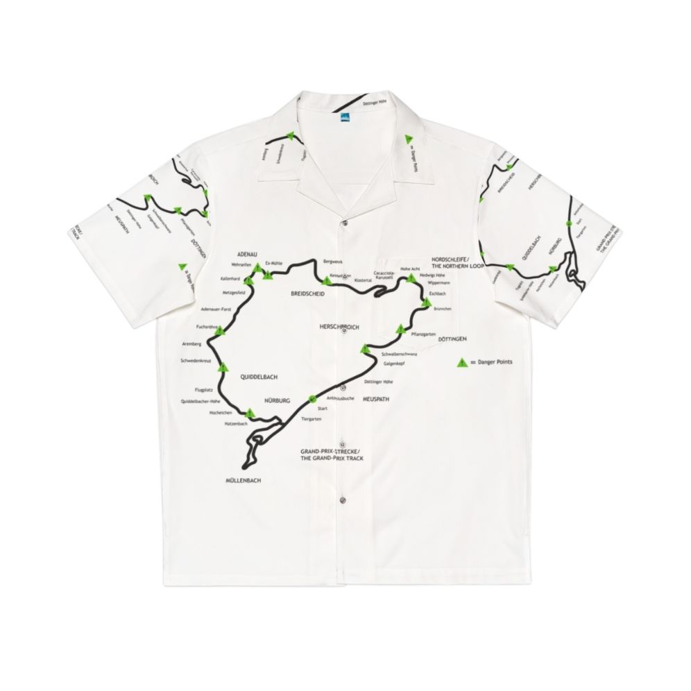 Green Hell Nurburgring Hawaiian Shirt