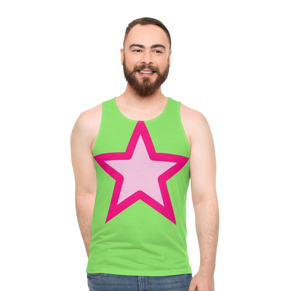 Spongebob Musical Super Sea Star Savior Unisex Tank Top - men