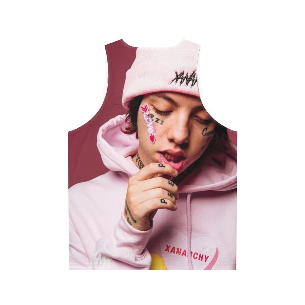 Lil Xan Unisex Rapper Tank Top - Back