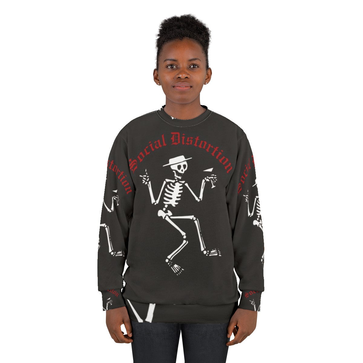 Social Distortion Punk Rock Band Sweatshirt - women